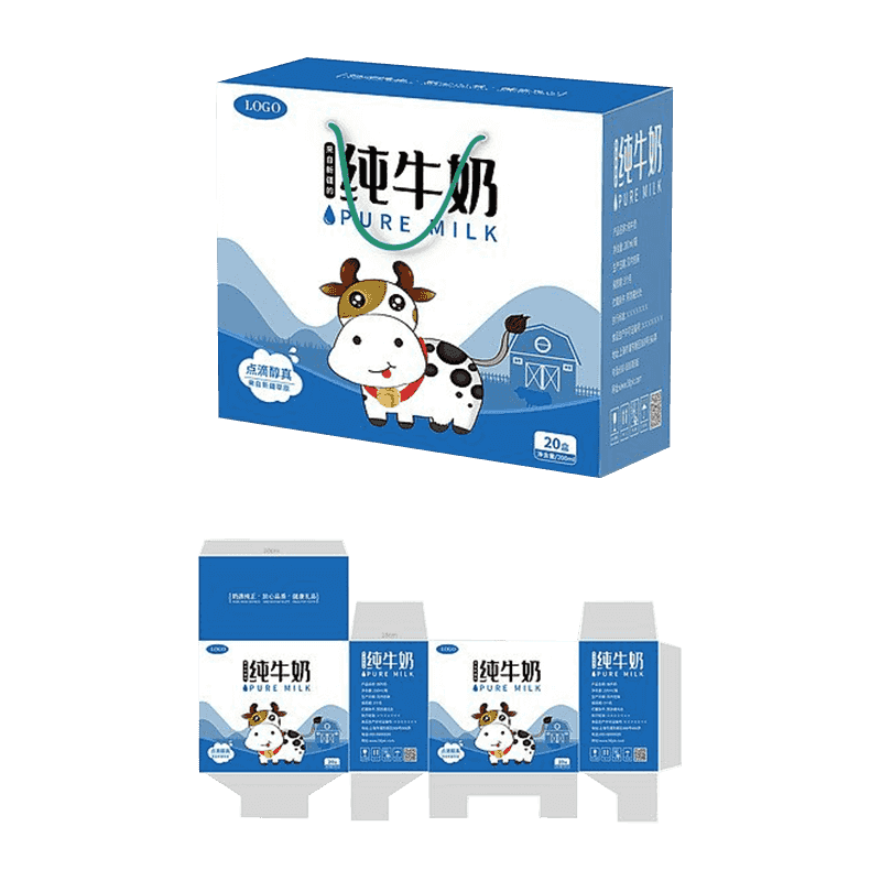 Valovite kutije za pakiranje mlijeka