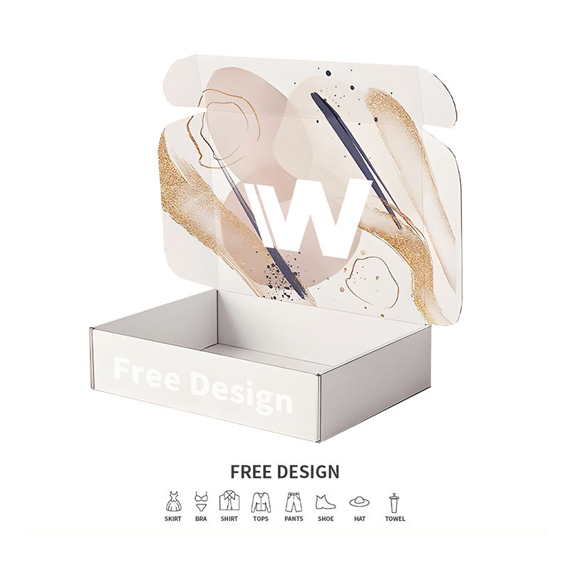 Valovite kutije za pakiranje odjeće